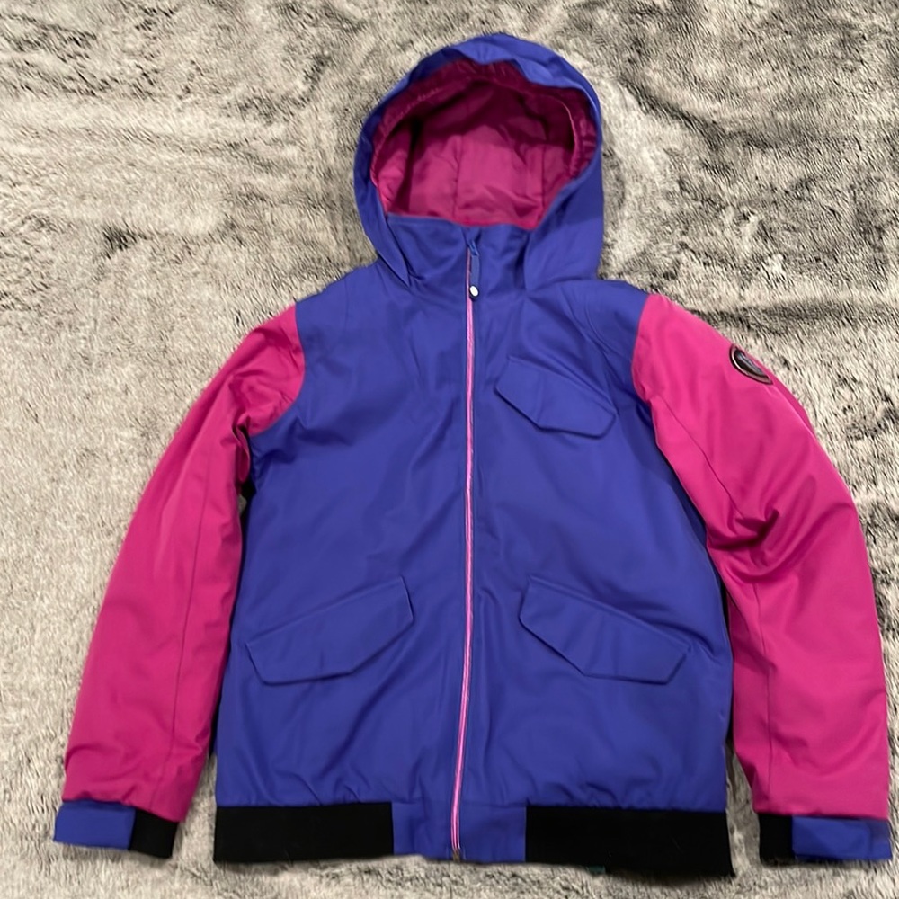 Burton Girls Twist Bomber Snowboard Jacket Size Large (US 14-16)